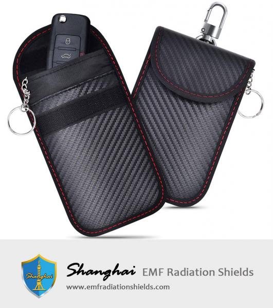 2 Pack Faraday Bag Car Key Signal Blocking Pouch Keyless Entry Car Keys Case RFID Blocker Bag for Car Security