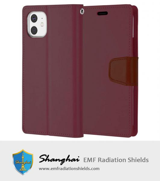 EMF Shielding Blocking Wallet for Apple iPhone Case