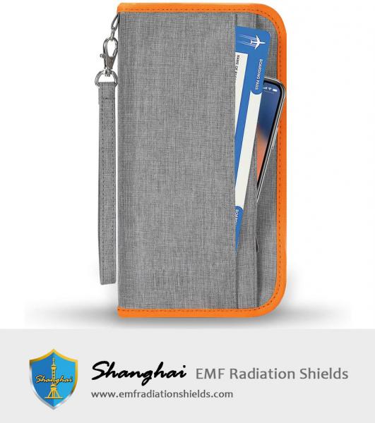 Family Passport Holder RFID-Blocking Travel Wallet Ticket Holder Document Organizer