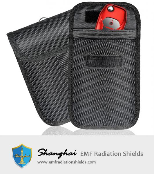 Faraday Bag for Key Fob, RFID Key Fob Protector RF Car Signal Blocking, Anti-Theft Pouch, Anti-Hacking Case Blocker