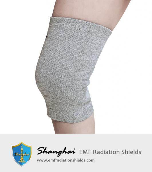 Medical Silver Conductive Fiber Massage Knee Wrap For Physical Therapy Body Massage Anti-static Electrode Knee Support