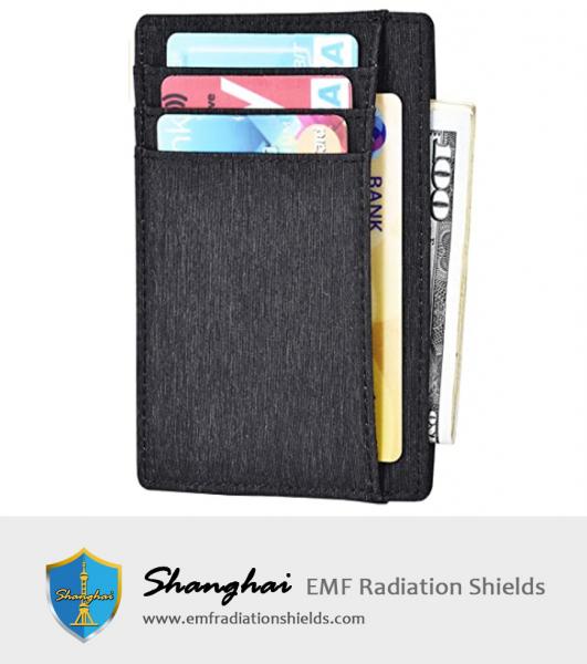 RFID Blocking Front Pocket Wallet Credit Card Holder